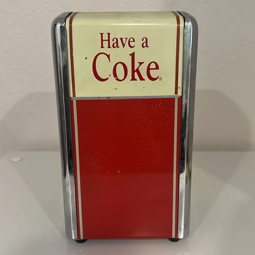 Vintage Coke NAPKIN DISPESER
